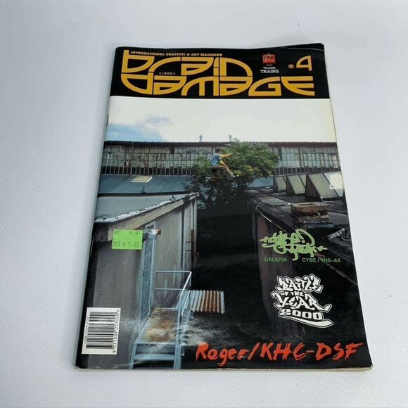 Brain Damage.‎ #4 2001 Graffiti Magazine - Picture 1 of 5